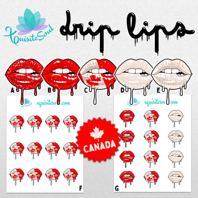 Canada Drip Lips