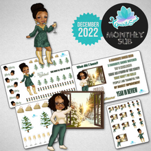 Past Monthly Subscription Sticker Kits Sale