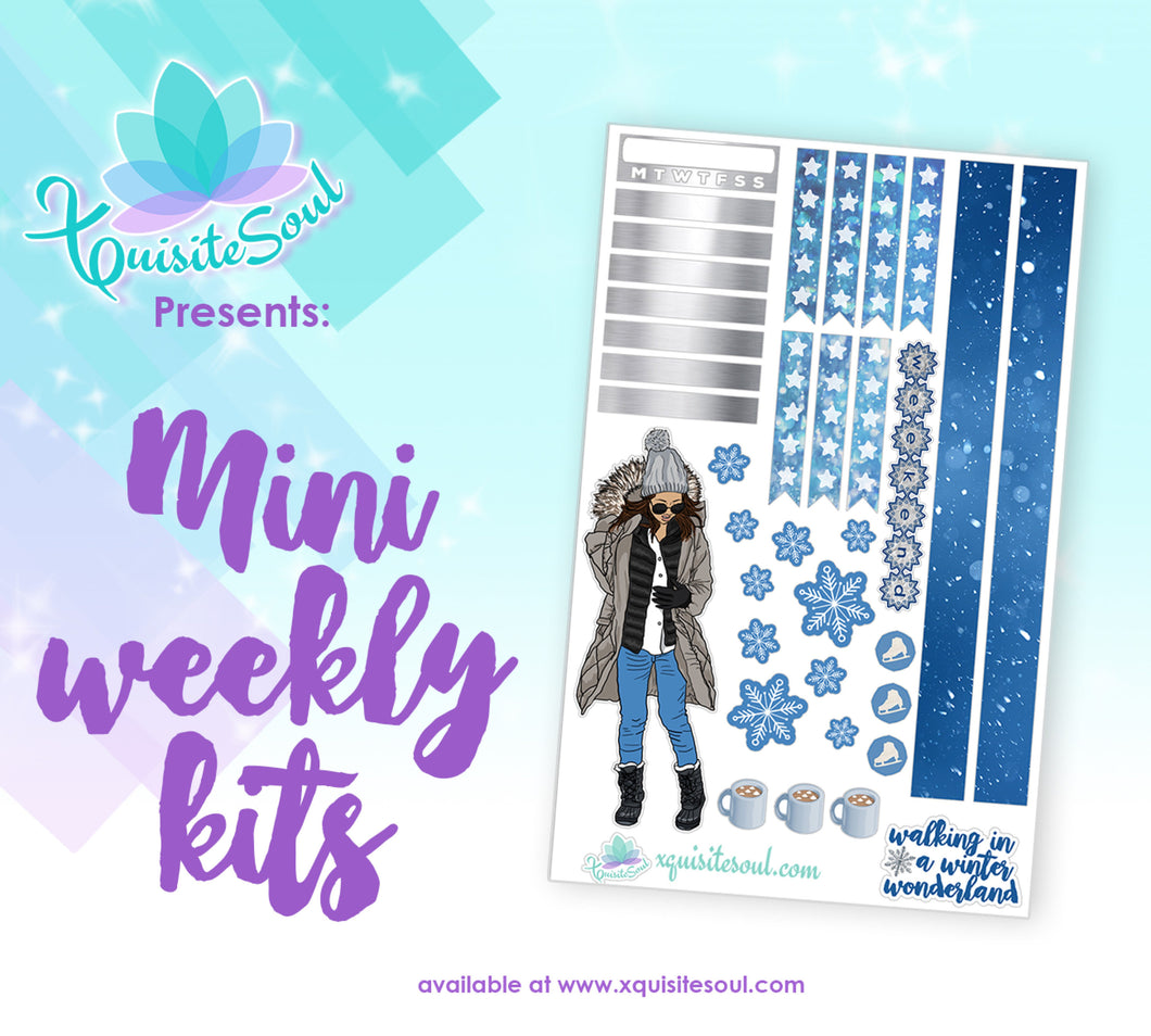 Winter Wonderland Tan Skin Mini Weekly Kit