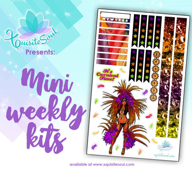 Carnival Time African American Mini Weekly Kit