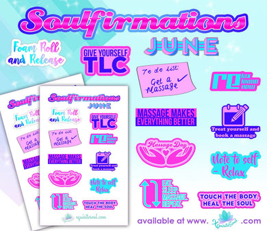 June Soulfirmations 18.0 - 12 Month Self-Care Challenge