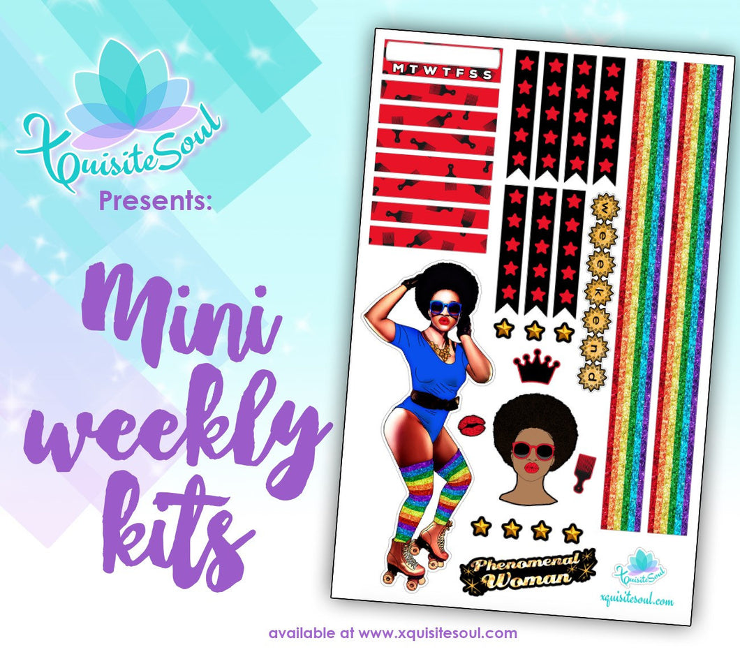 Phenomenal Woman African American Mini Weekly Kit