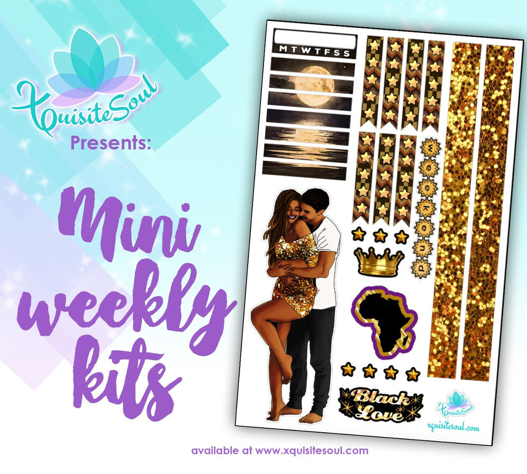 Black Love 2 African American Mini Weekly Kit