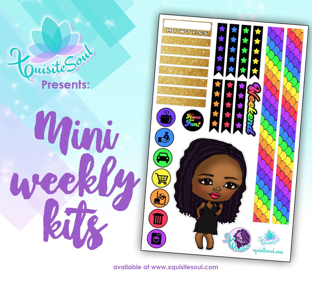 XQuibi African American Mini Weekly Kit