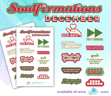 December Soulfirmations 26.0 - 12 Month Self-Care Challenge