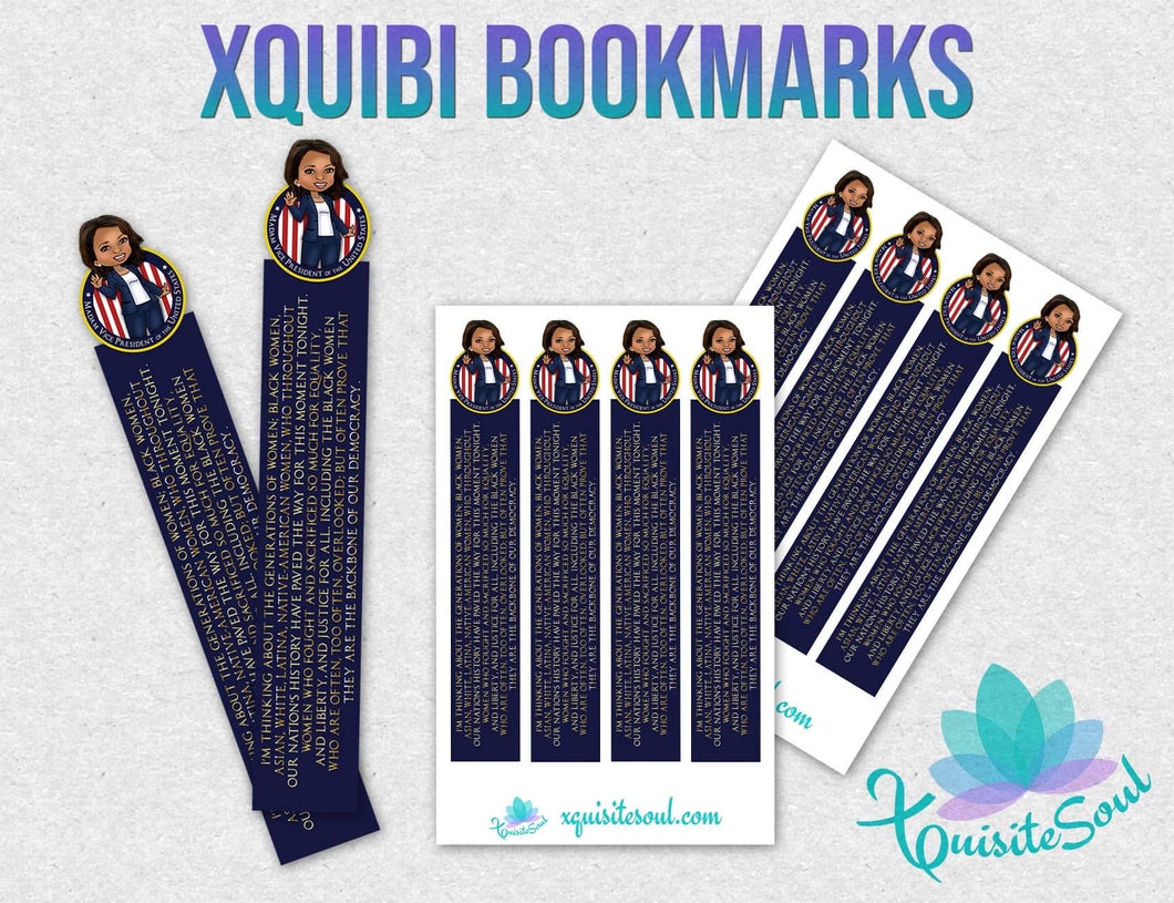 Kamala Harris Vice President XQuibi Bookmarks