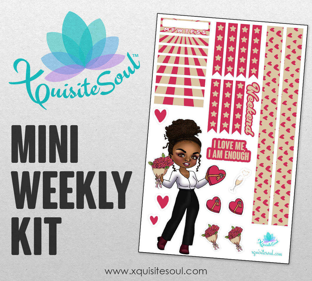 I Love Me Valentines Day Mini Weekly Kit