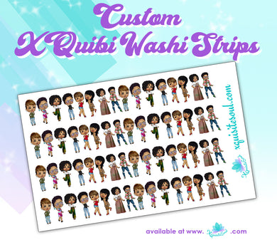 XQuibi Washi Strips 18.0