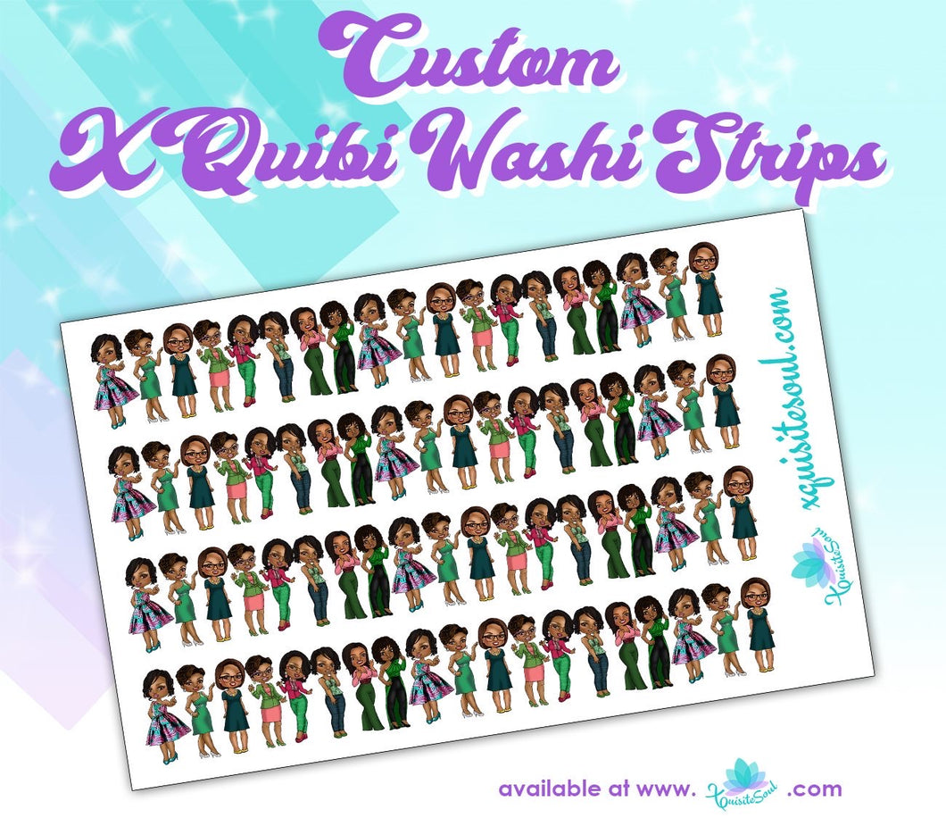XQuibi Washi Strips 14.0