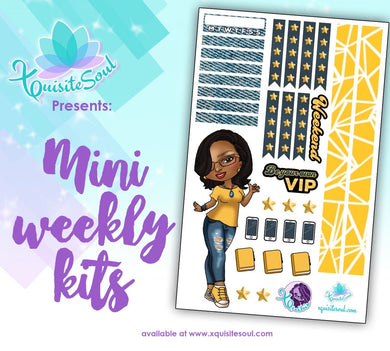 Be Your Own VIP XQuibi African American Mini Weekly Kit