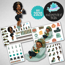 Past Monthly Subscription Sticker Kits Sale