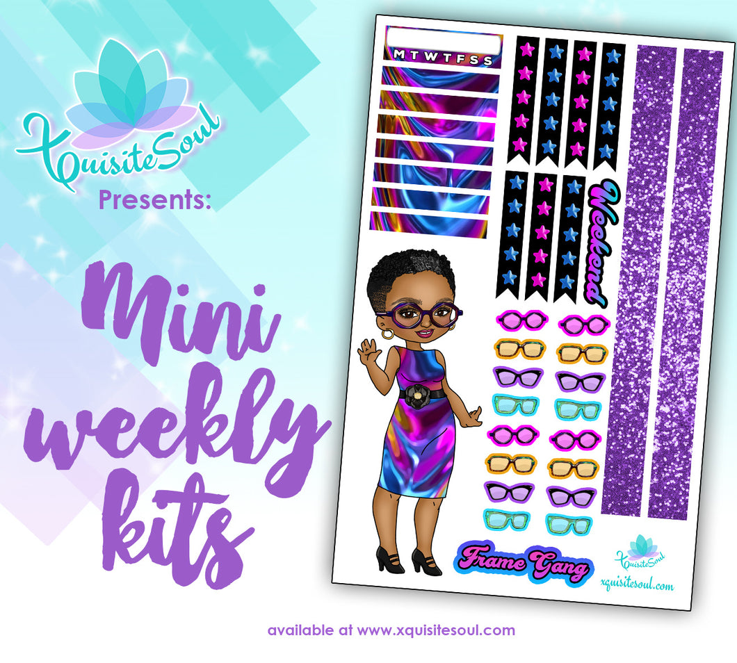 Frame Gang XQuibi African American Mini Weekly Kit