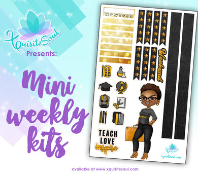 Teach Love Inspire XQuibi African American Mini Weekly Kit