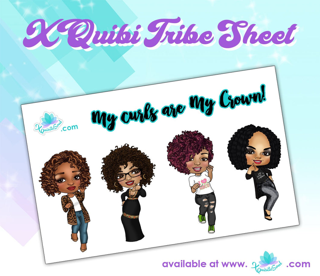 Curls XQuibi Tribe Sheet
