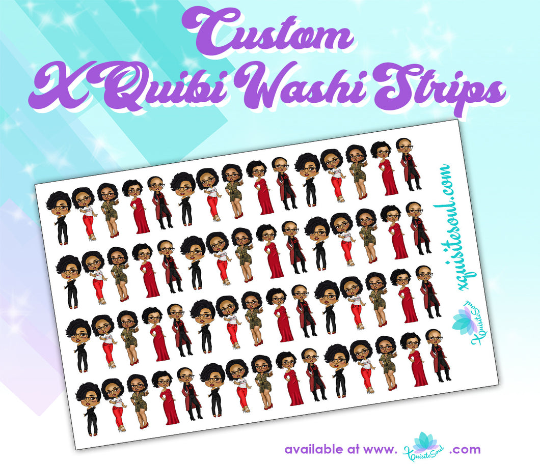 XQuibi Washi Strips 11.0