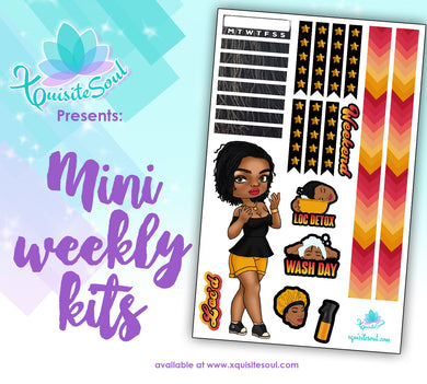 Loc’d XQuibi African American Mini Weekly Kit