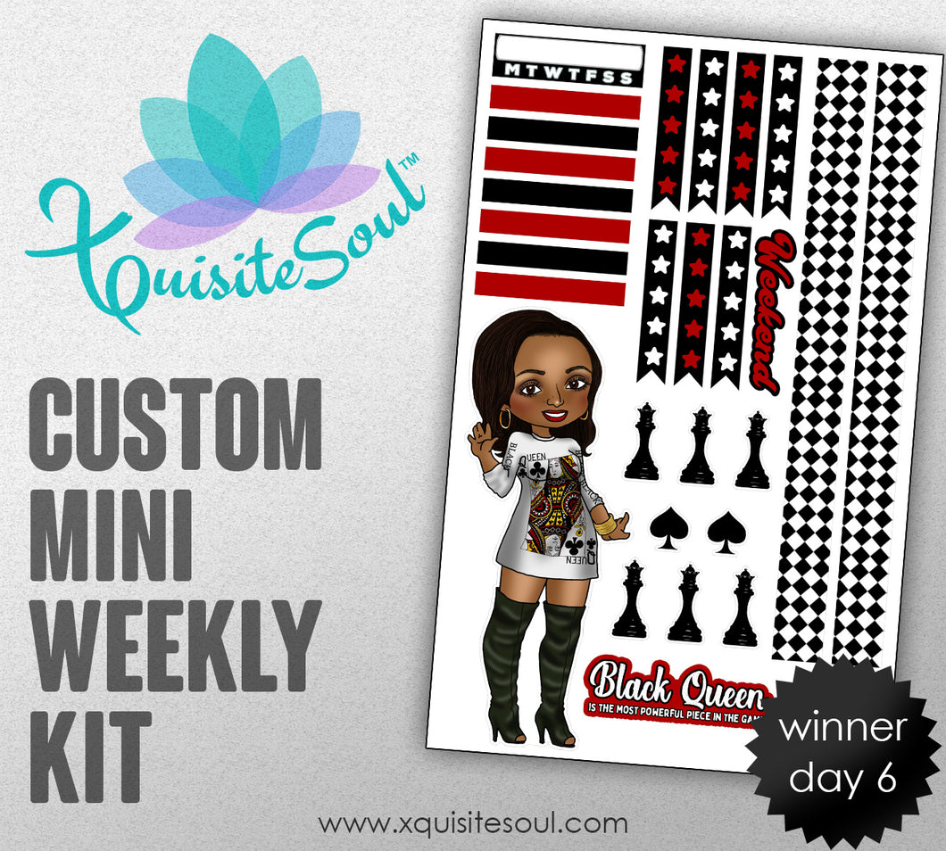 Black Queen Mini Weekly Kit