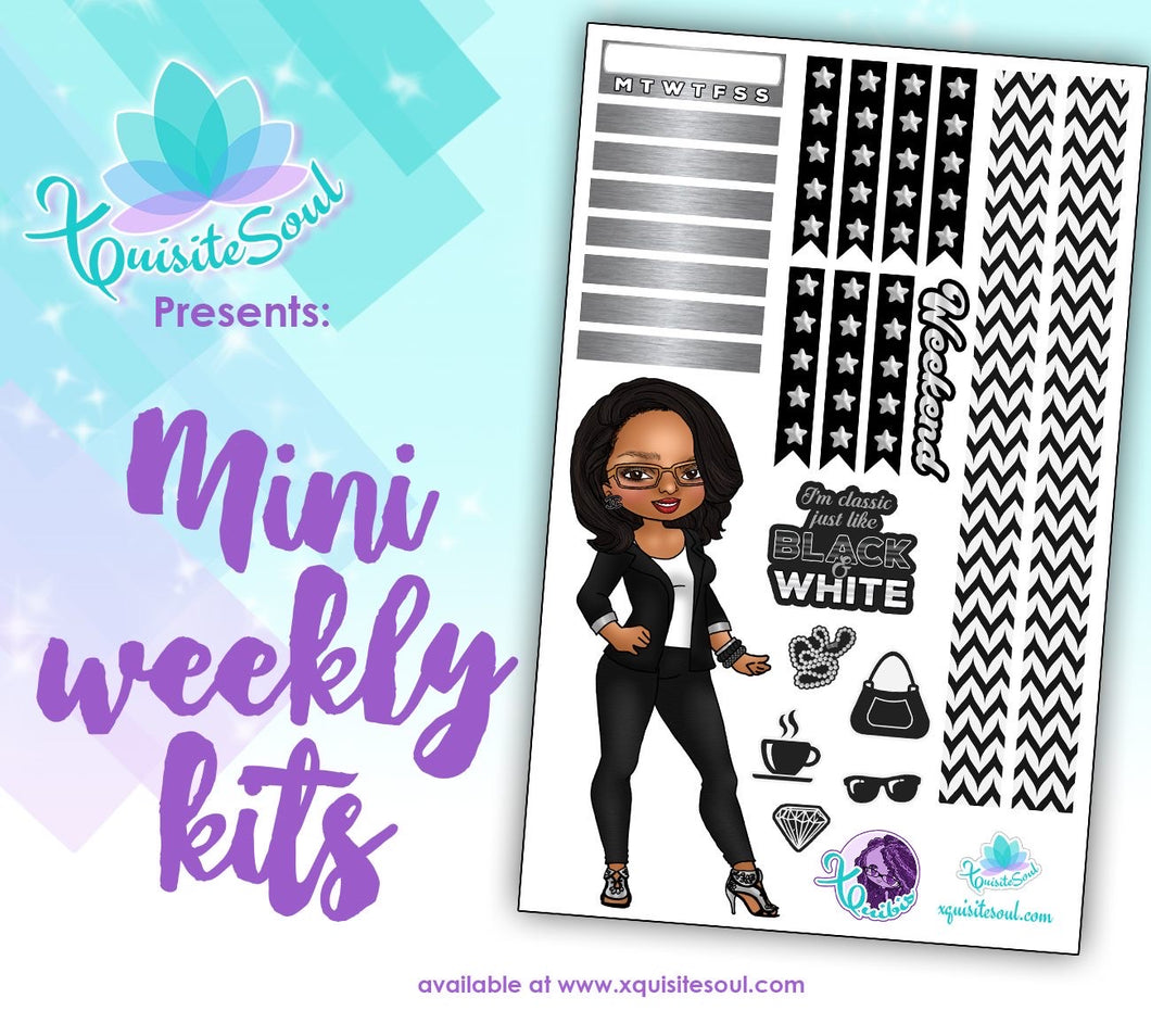 Classic XQuibi African American Mini Weekly Kit
