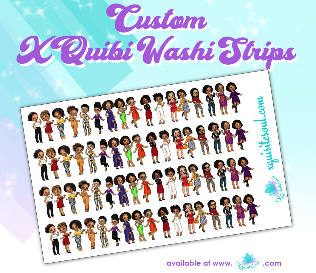 XQuibi Washi Strips 15.0