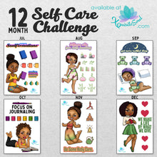12 Month Self Care Challenge - XQuibi Book Sheets