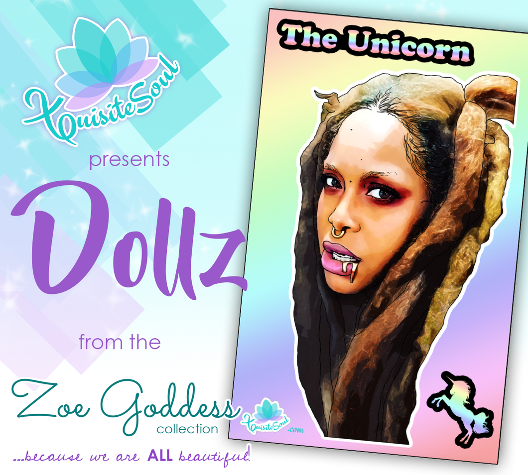 The Unicorn Erykah Badu African American Dollz