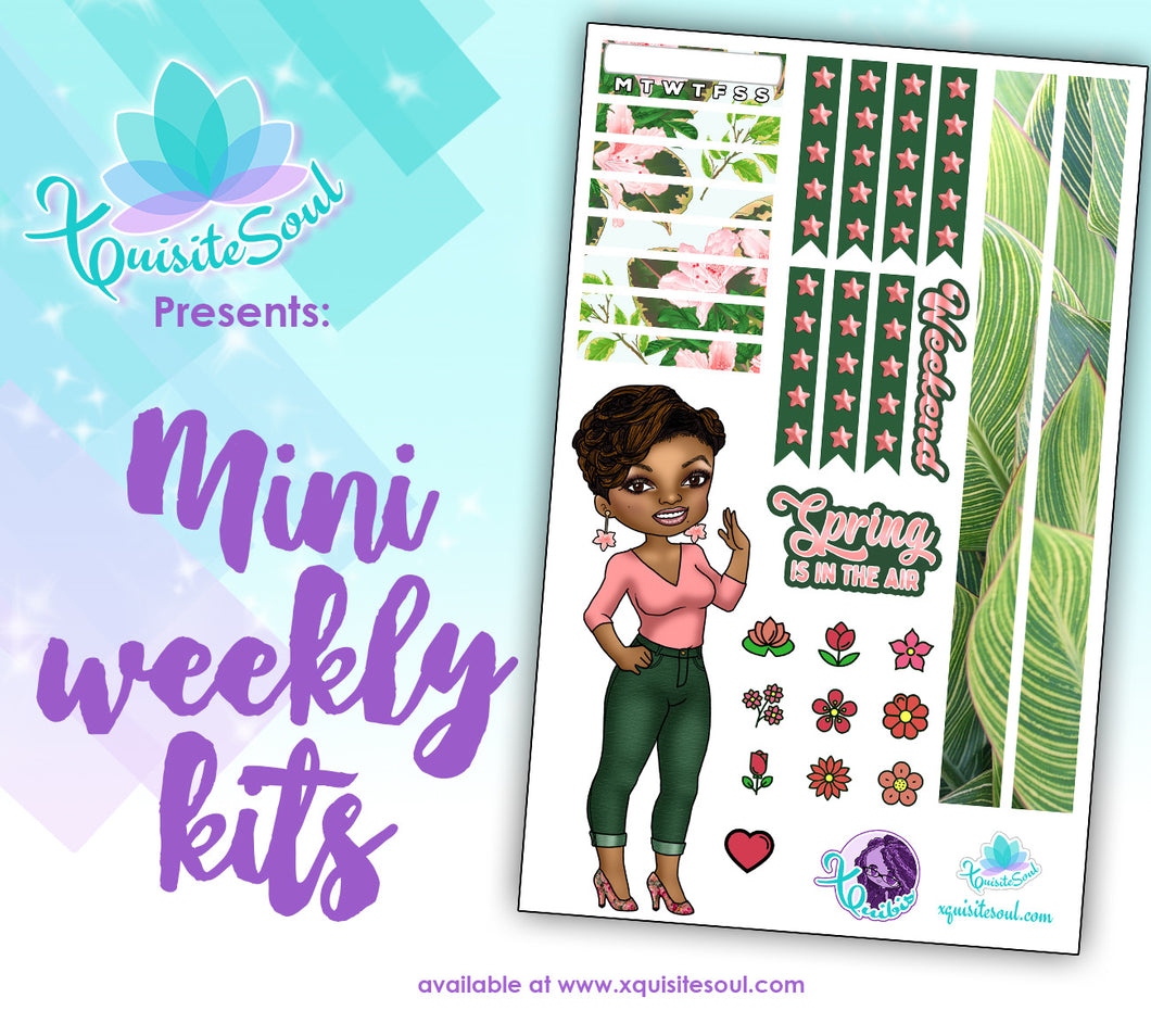 Spring is in the Air XQuibi African American Mini Weekly Kit
