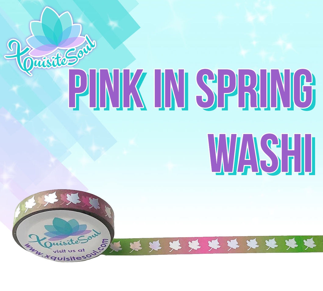 Pink in Spring Washi