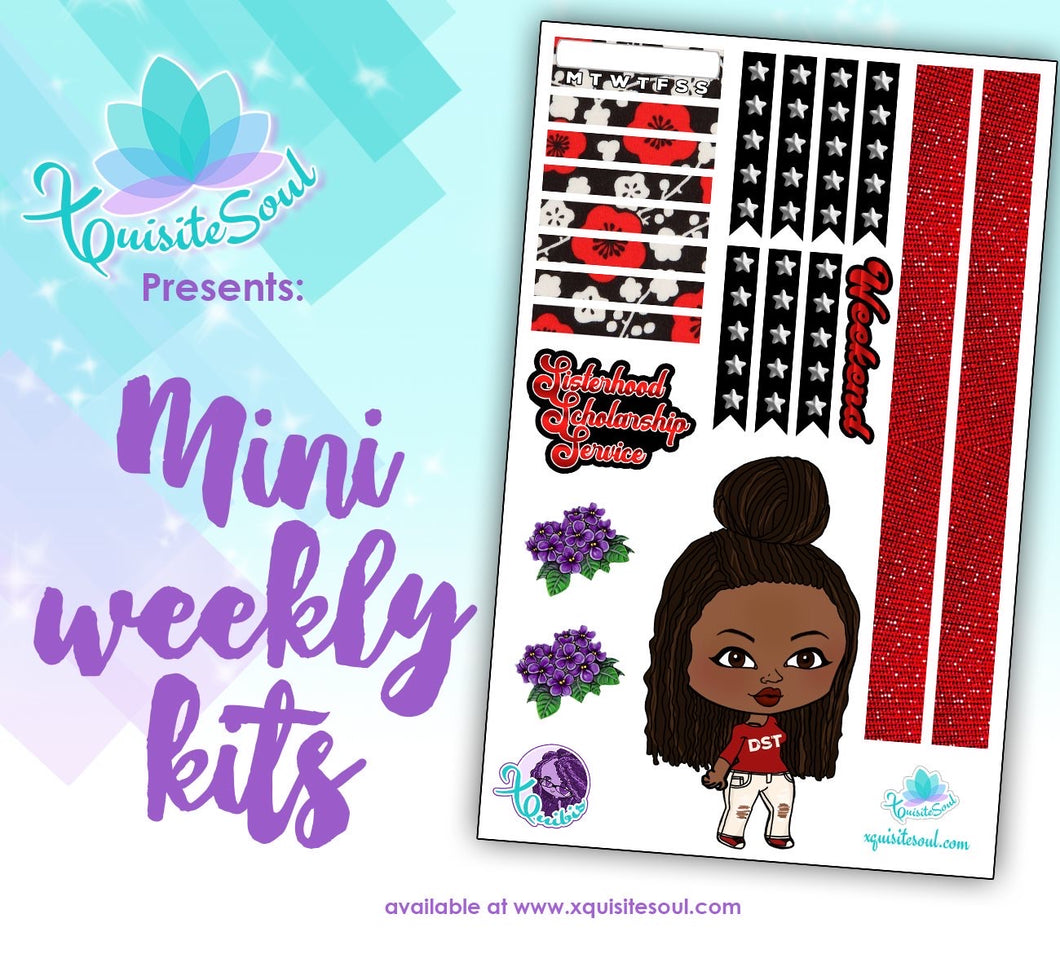 Sisterhood XQuibi African American Mini Weekly Kit