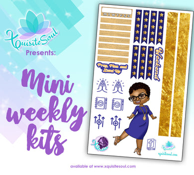 Pray, Plan and Level Up XQuibi African American Mini Weekly Kit
