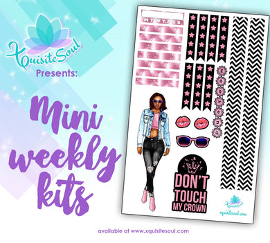 Don’t Touch My Crown African American Mini Weekly Kit